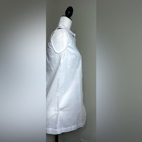 Japna Sleeveless Button-Up Shirt 2 Ways to wear Top - Picture 14 of 16